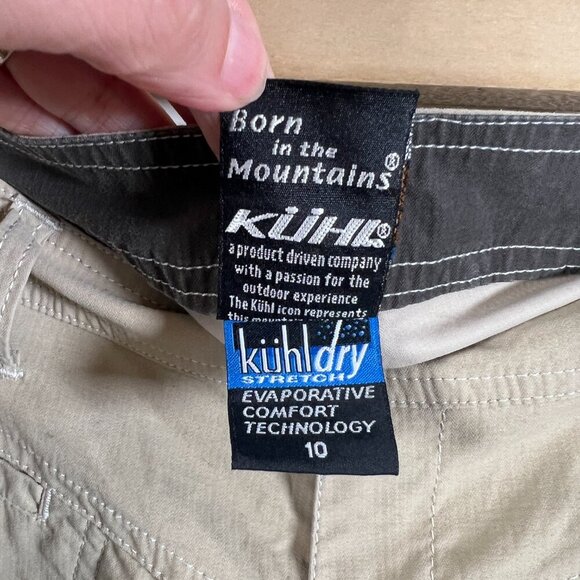 Kuhl Moda Short Womens Size 10 Tan HIking Outdoor Bermuda Travel Active - Picture 9 of 11